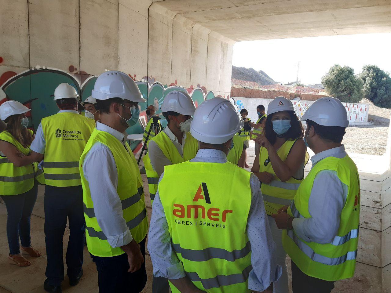 Avancen les obres de connexió entre les urbanitzacions de Palma i Marratxí separades pel torrent Gros