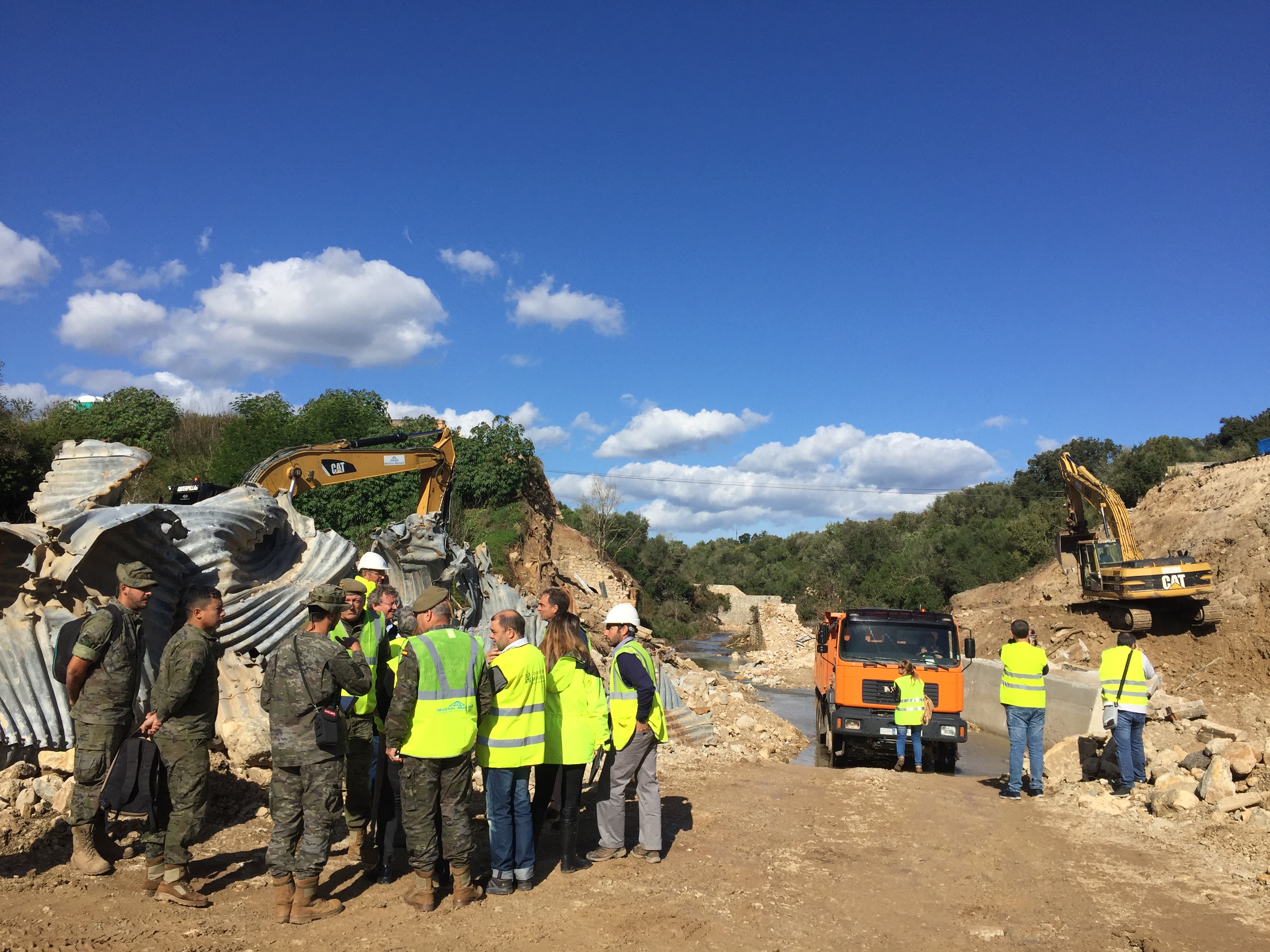 Visita a l'Ma-12 (km 0,5-1,3) torrent de na Borges.