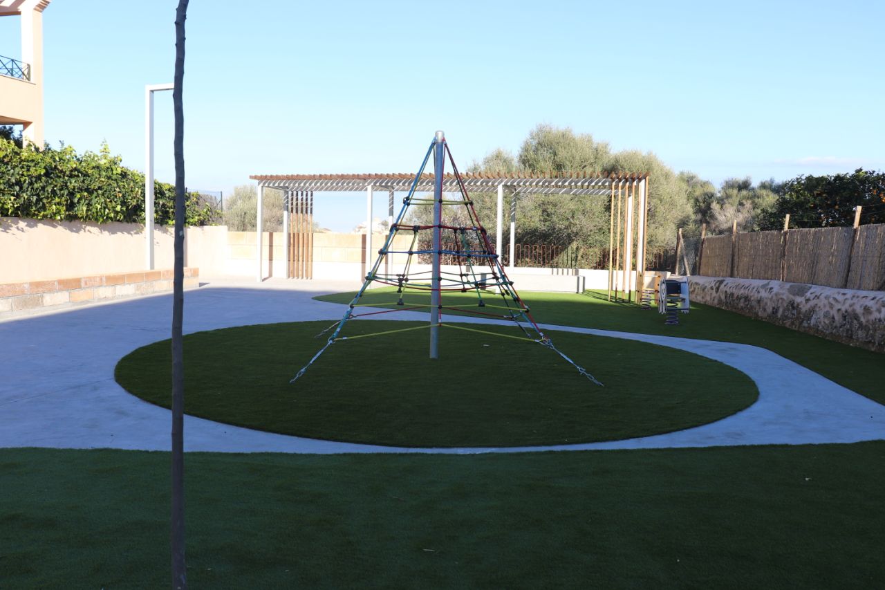 Imatge del parc infantil