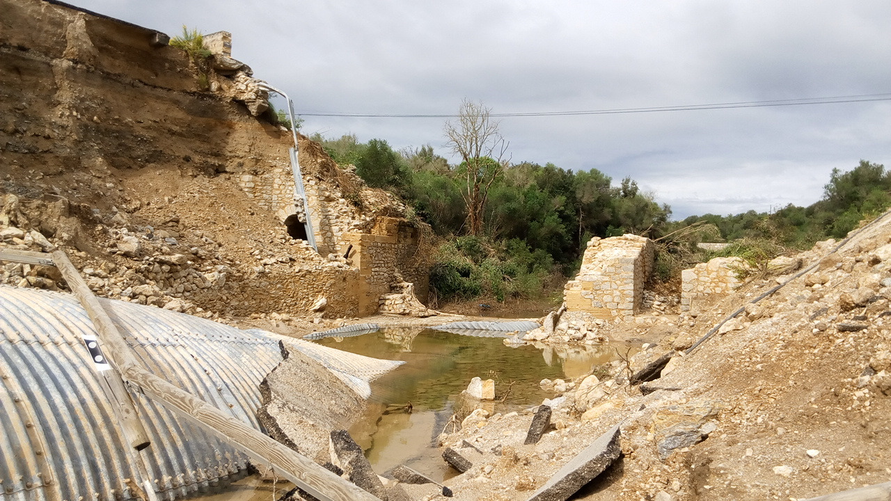 Estat del pont abans.