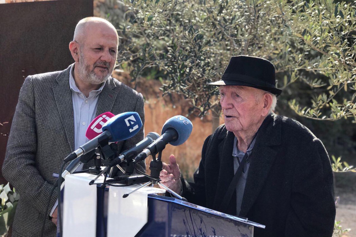 Gabriel Riera, uns dels presoners del camp de concentració.