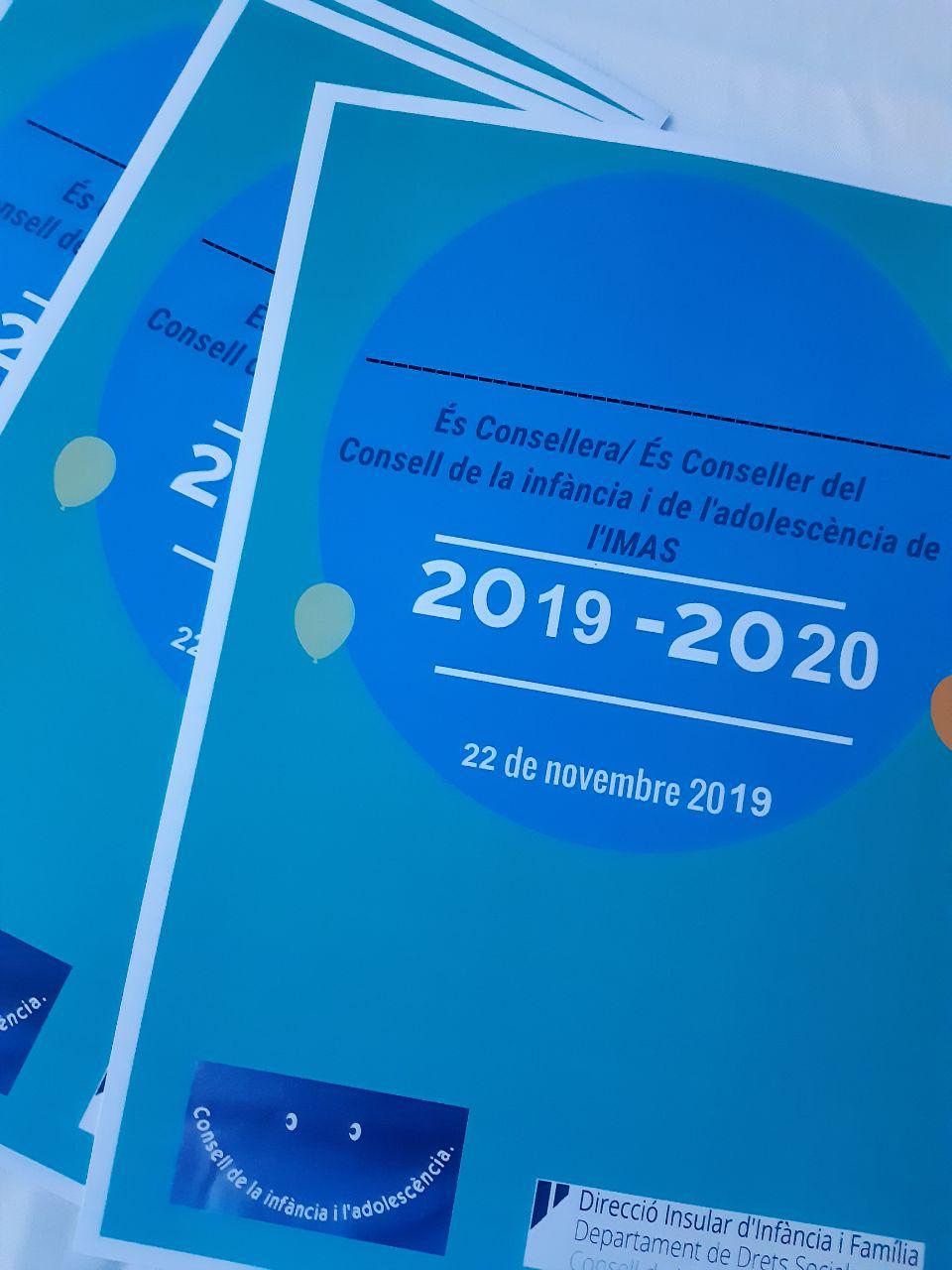 Cuarenta niños, niñas y jóvenes toman posesión como consejeros del Consell de la Infancia y Adolescencia del IMAS
