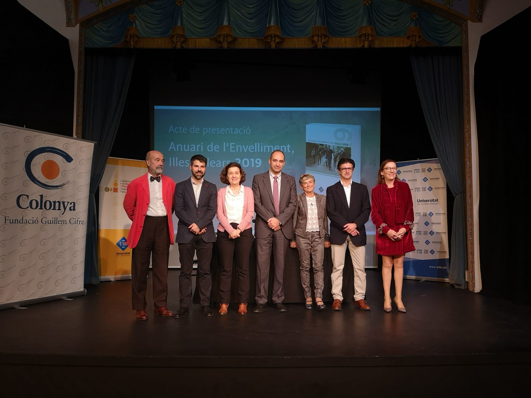 El conseller Javier de Juan participa a la presentació de l’Anuari de l’envelliment. Illes Balears 2019