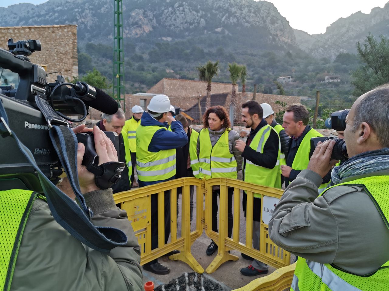 Comença la demolició i reconstrucció de part de la carretera que uneix Sóller i Fornalutx
