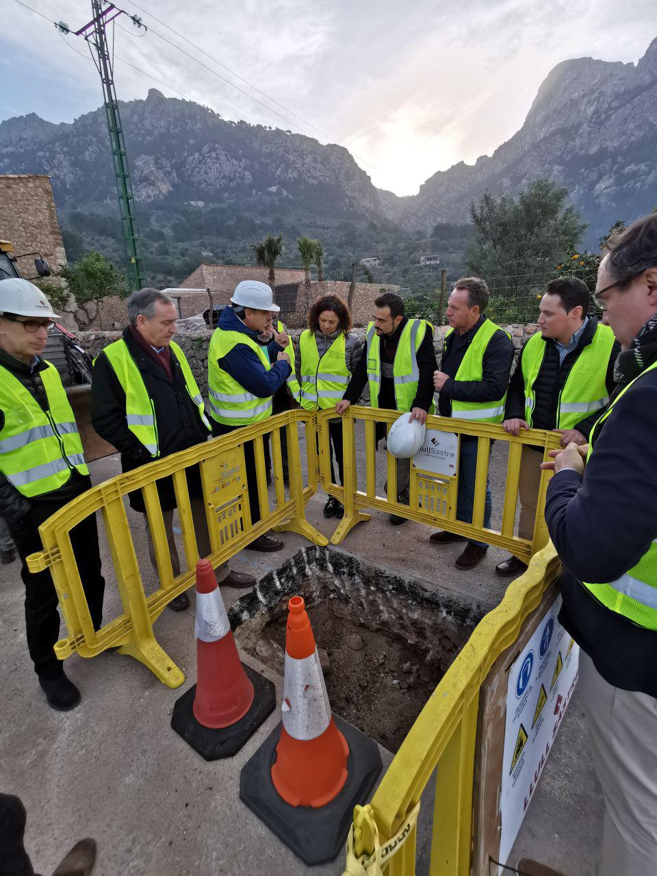 Reabre al tráfico la carretera que une Sóller y Fornalutx