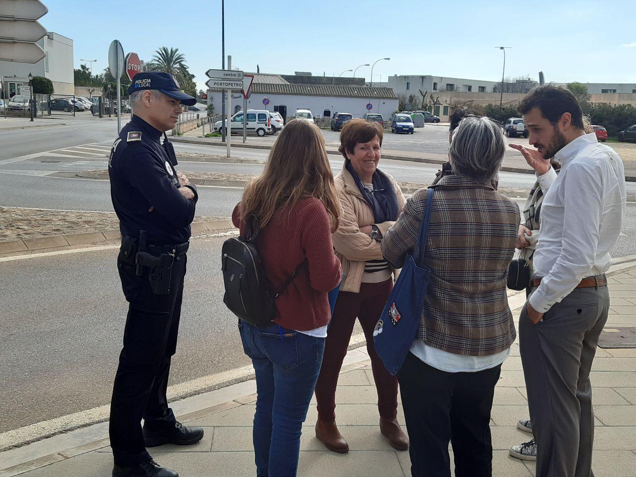 El Consell es coordina amb les entitats locals de Santanyí per donar solució als problemes de mobilitat al municipi.
