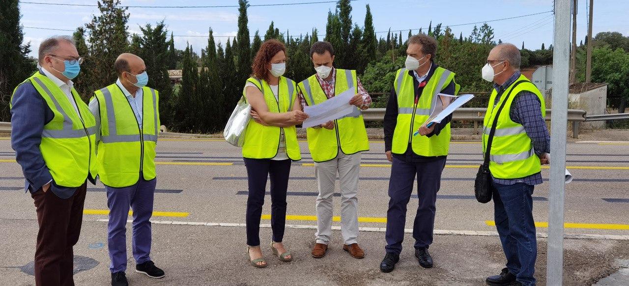 Entra en funcionament la nova passarel·la del passeig de l’estació de Muro