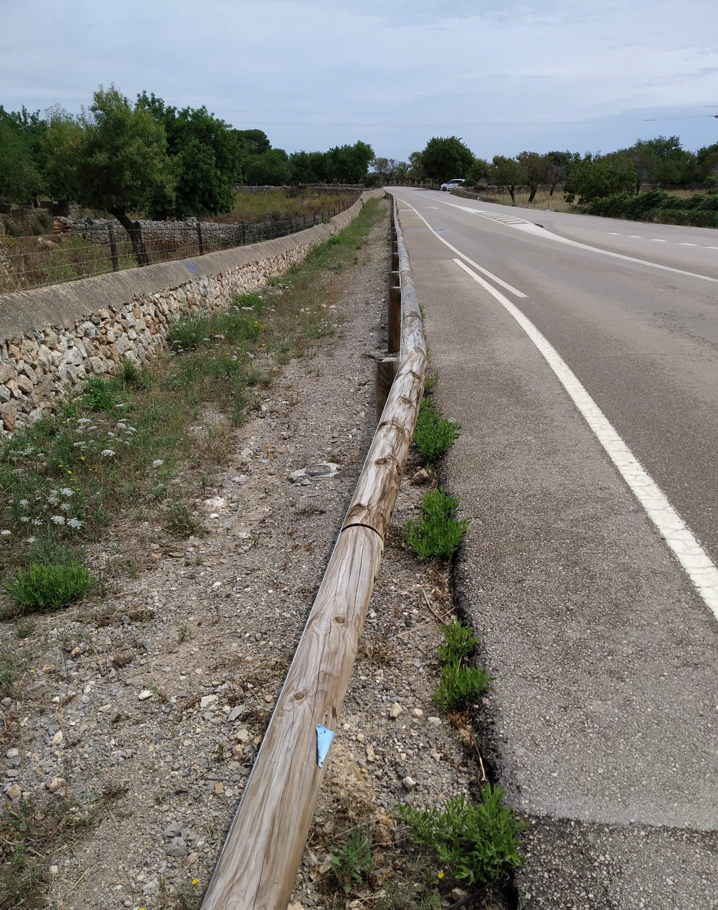 Es col·locaran barreres de fusta i s’instal·larà senyalització horitzontal i vertical advertint de la prohibició d’aturar i aparcar en un total de 4 quilòmetres.