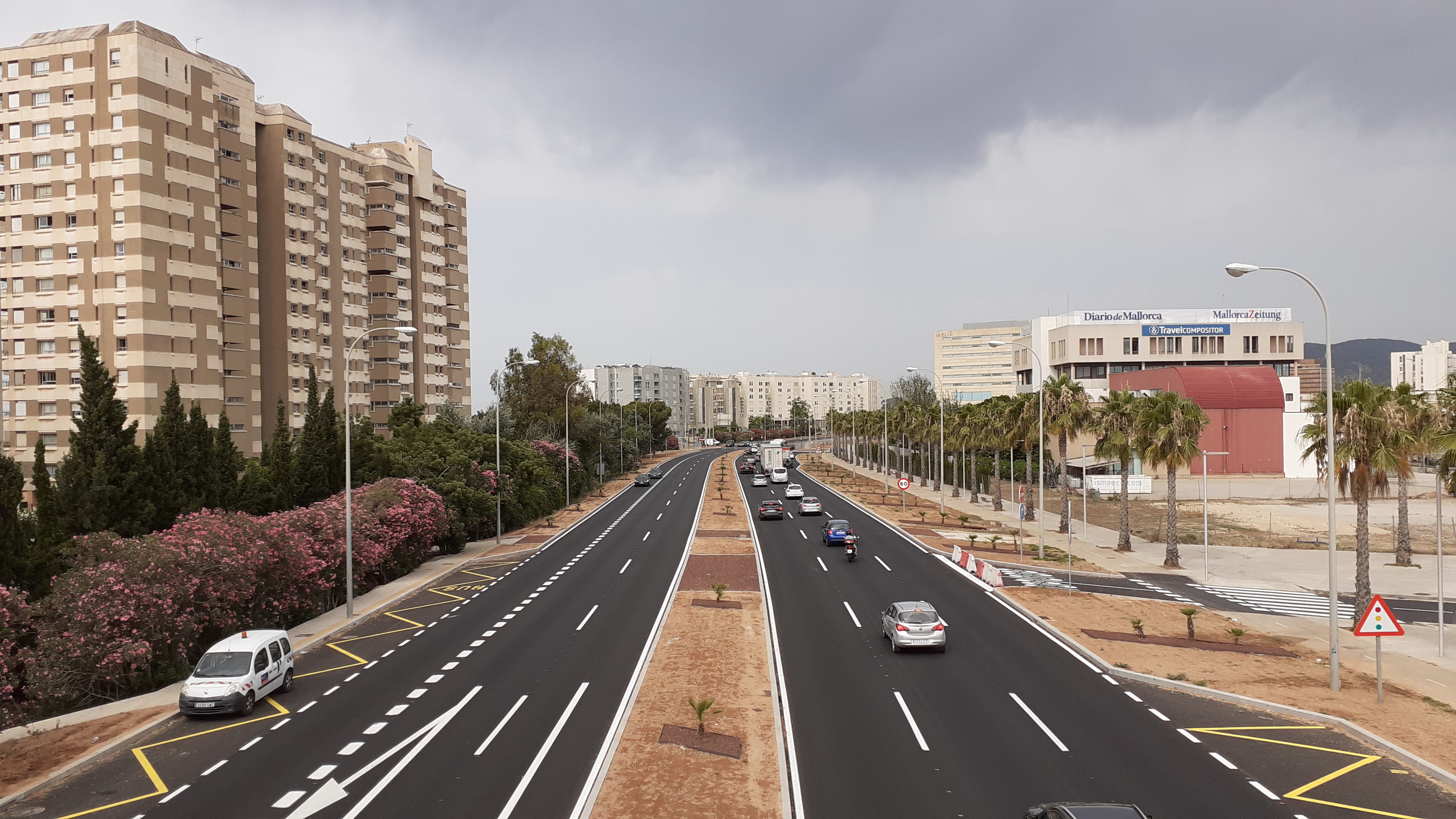El Consell culmina les obres del bulevard del Palau Congressos