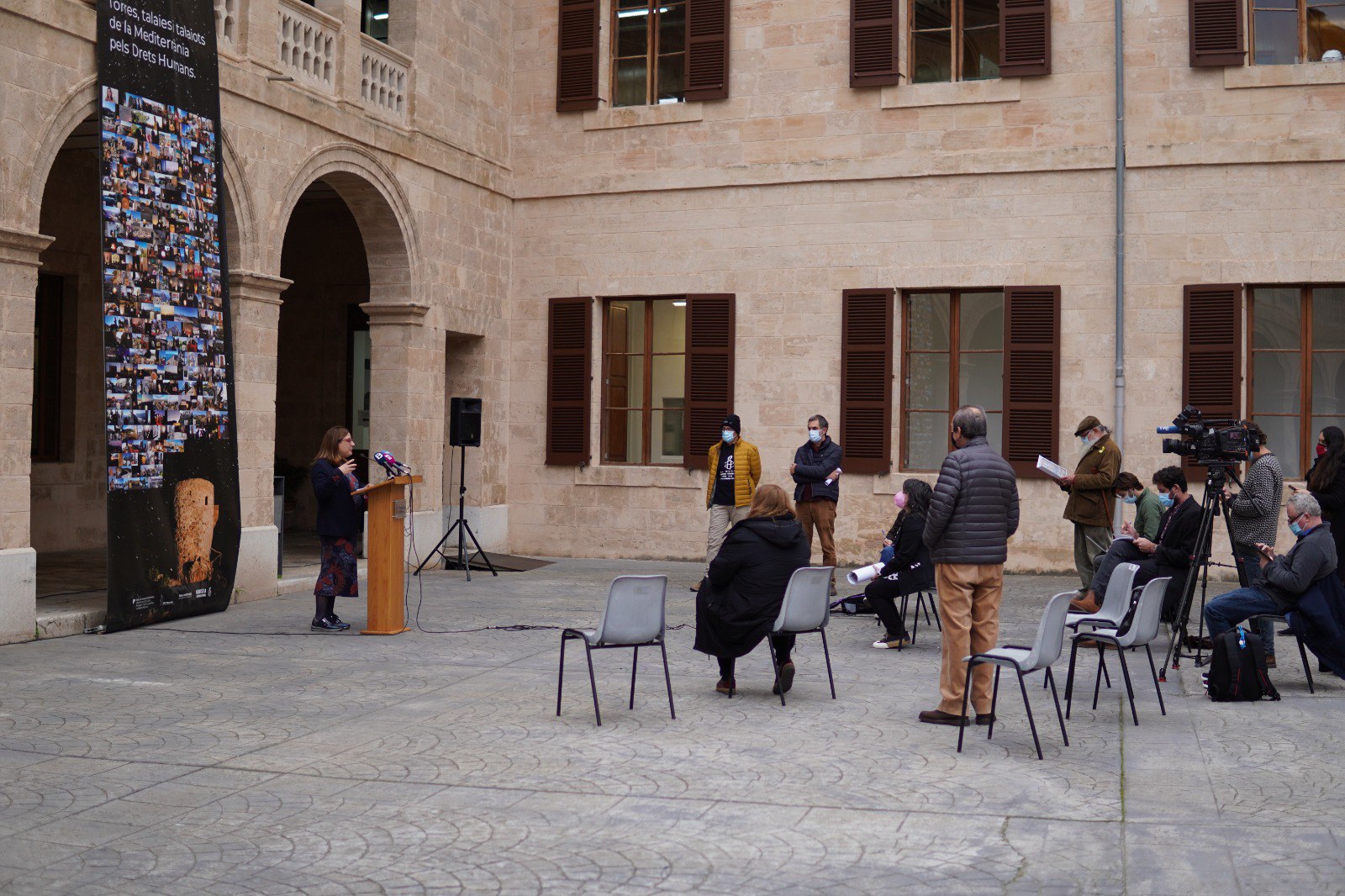 Presentación de la Encendida de Torres y  Atalayas del Mediterráneo por los Derechos Humanos.