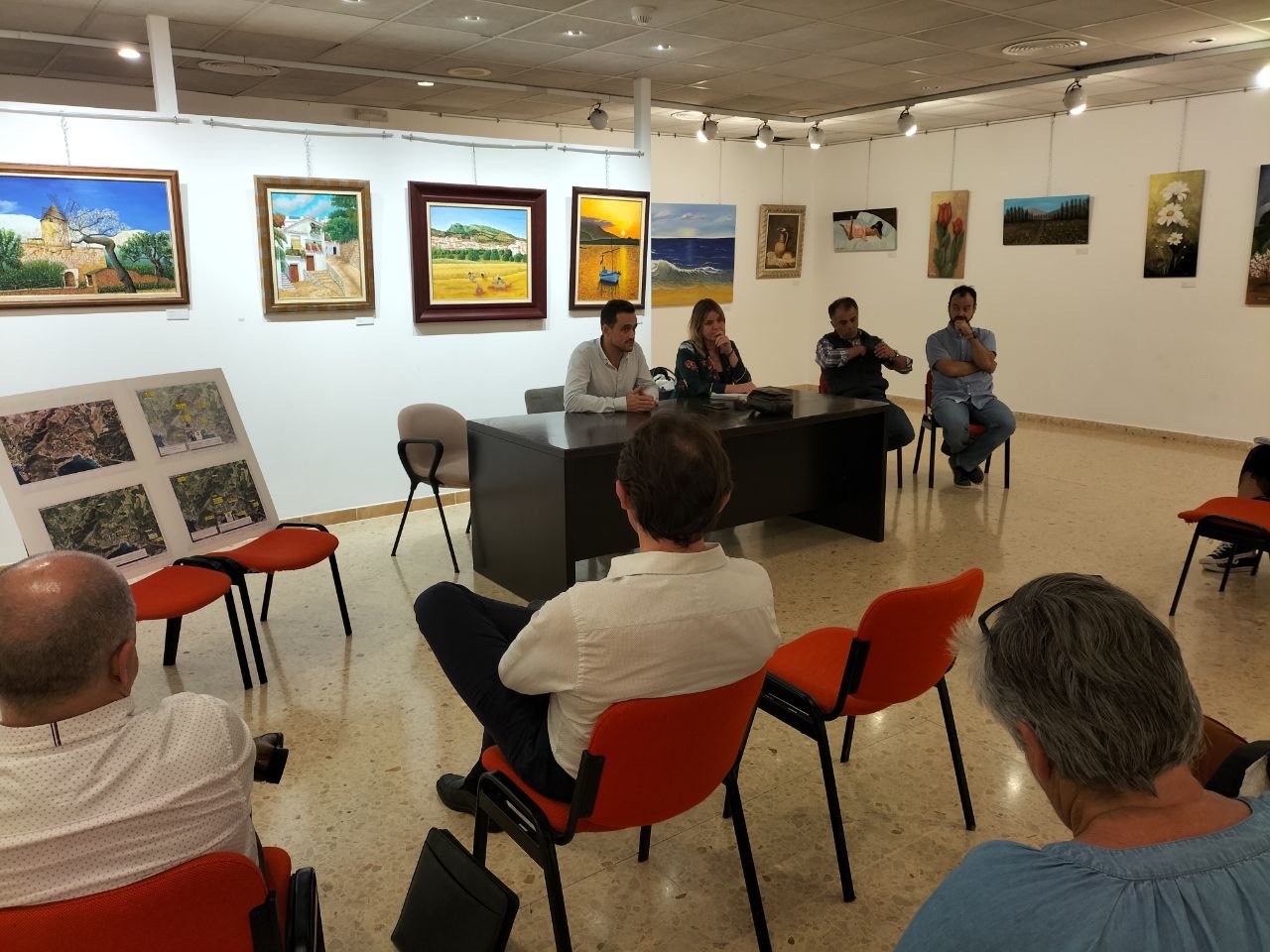 El conseller Iván Sevillano i la directora insular d'Infraestructures, Olga Martínez.