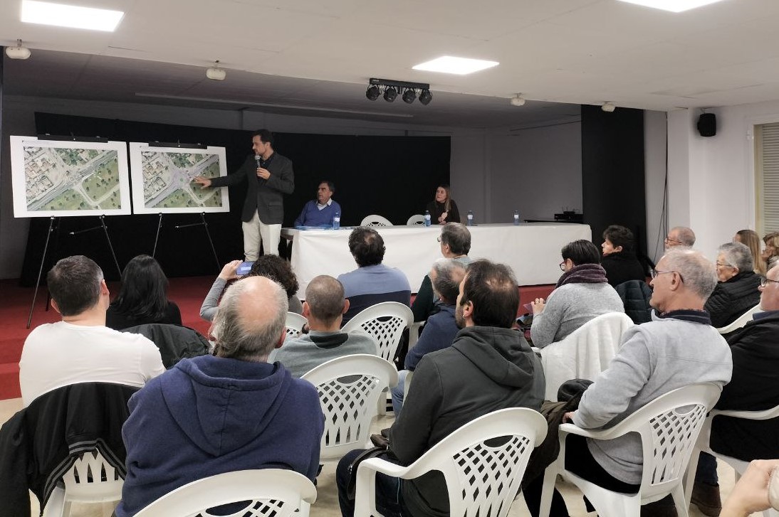 Un moment de la reunió