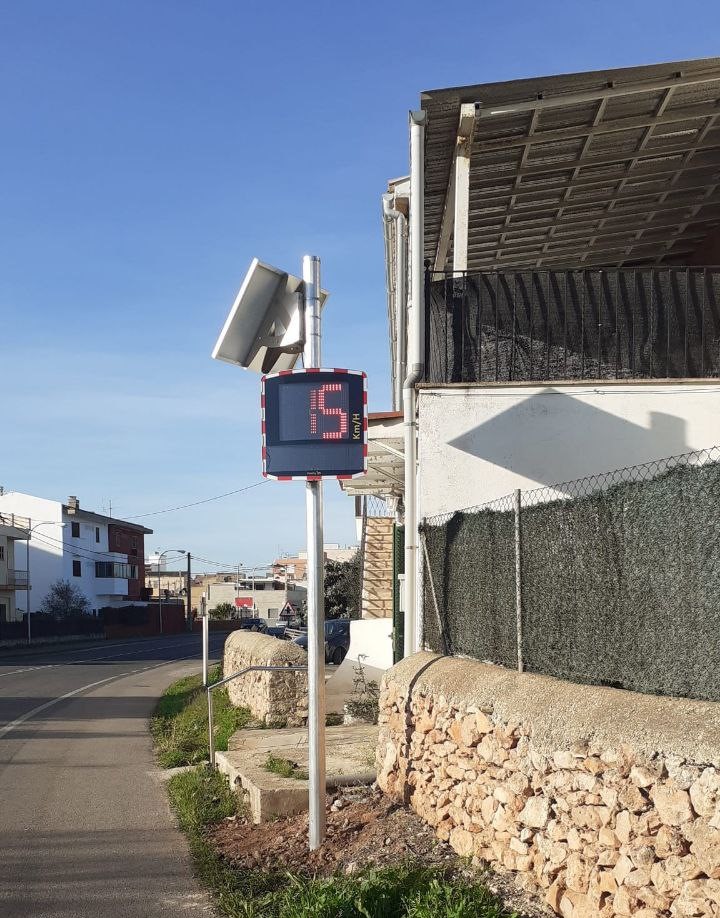 Radar pedagògic instal·lat Son Ferriol