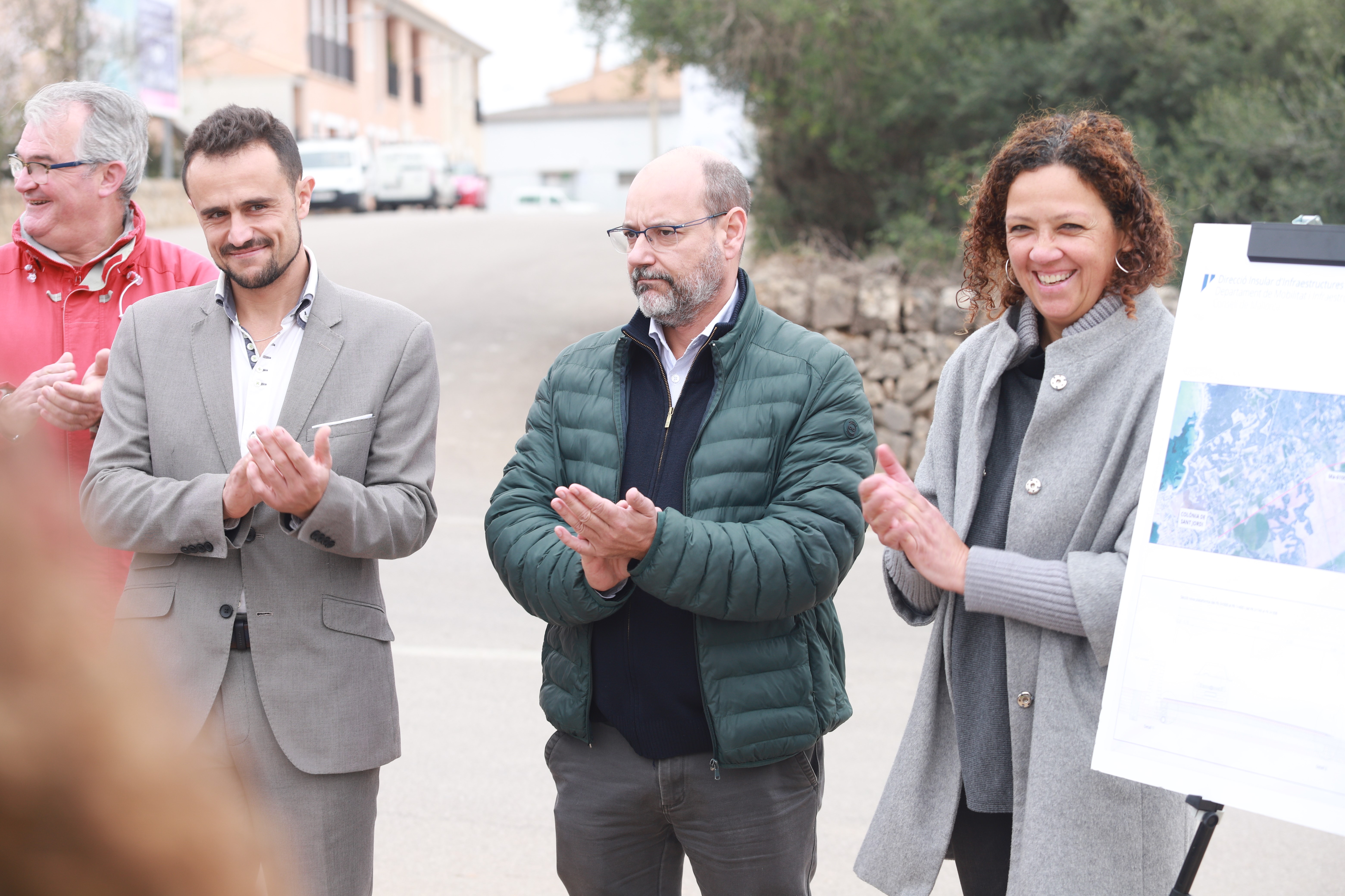 Iván Sevillano, Juan Rodríguez i Catalina Cladera