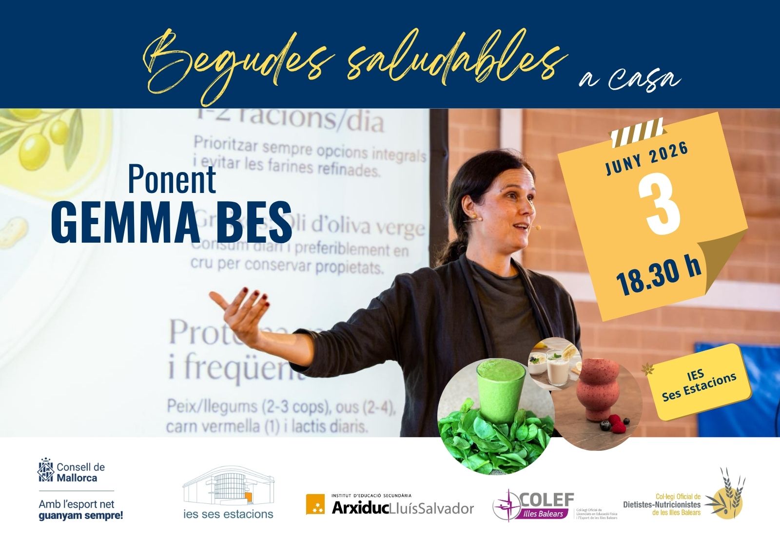 Taller «Begudes saludables a casa»