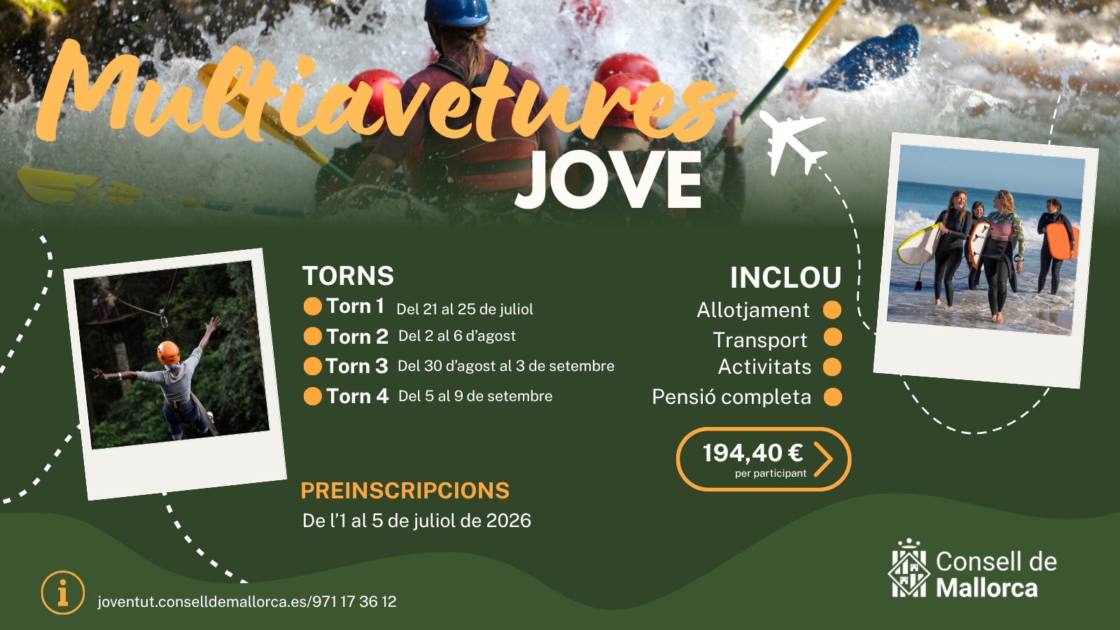 Viatge multiaventura a Cantàbria per a joves