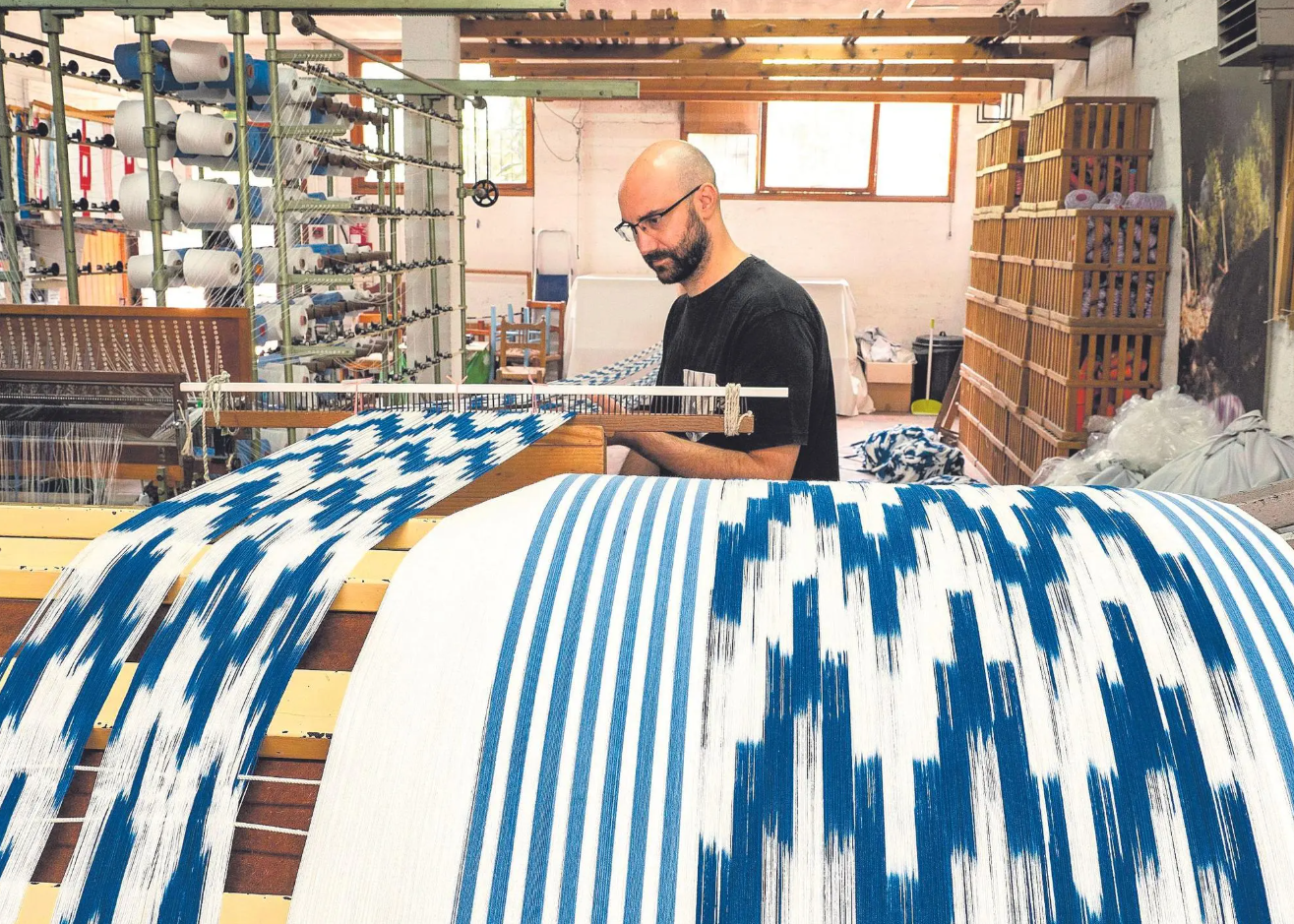 La Serra en obert: Visita guiada al taller de Teixits Vicens