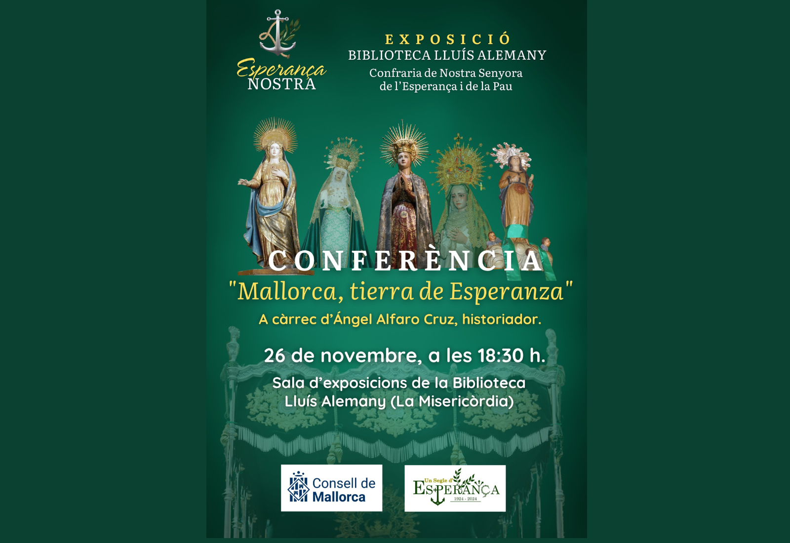 Conferencia «Mallorca, tierra de Esperanza»