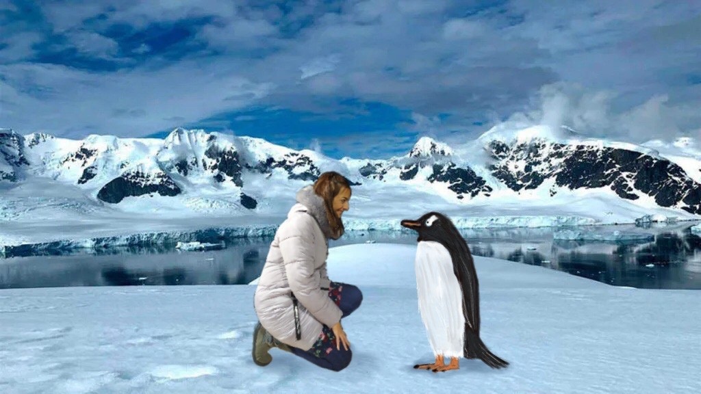 La pingüina viatgera