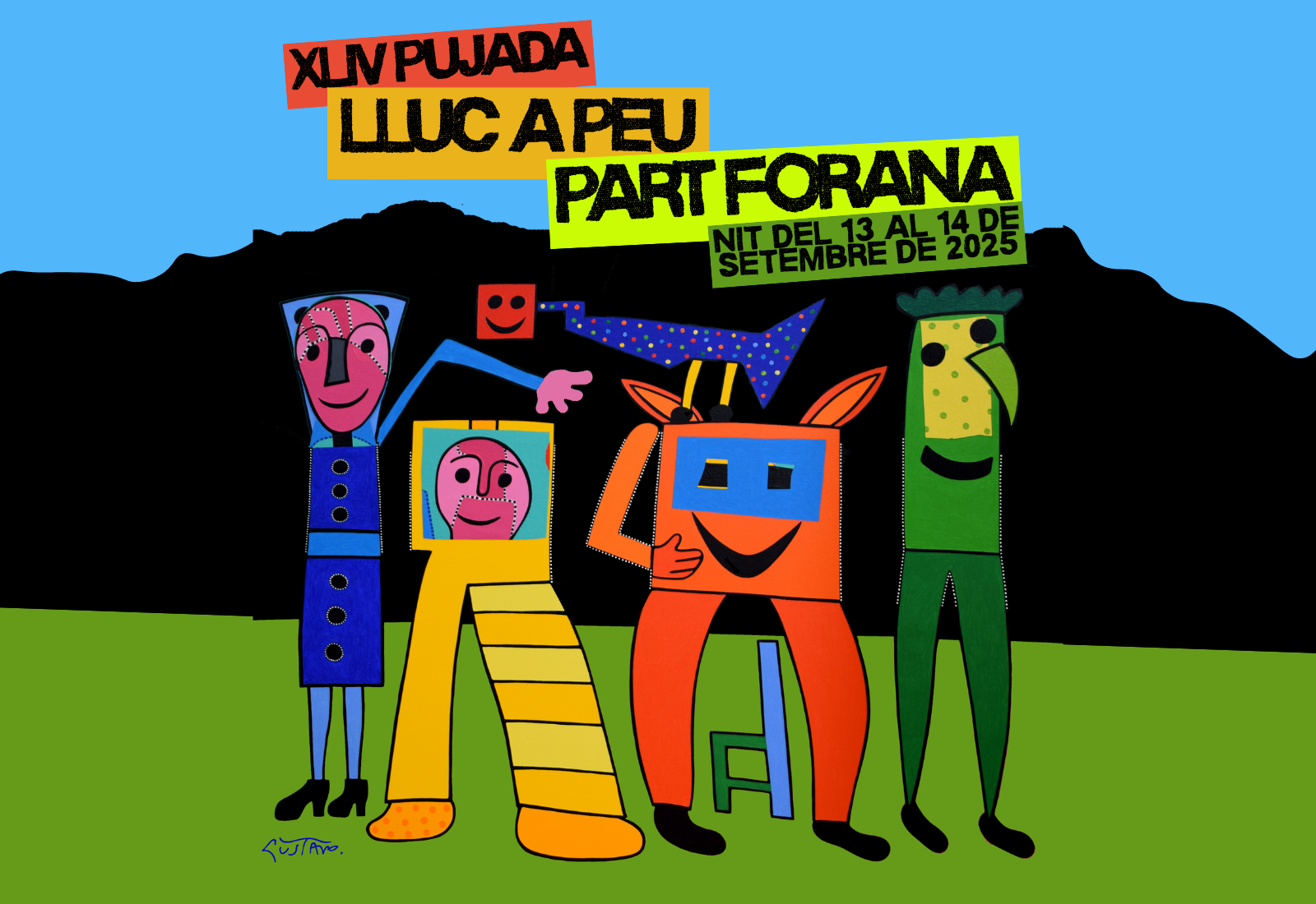 Lluc a peu part forana