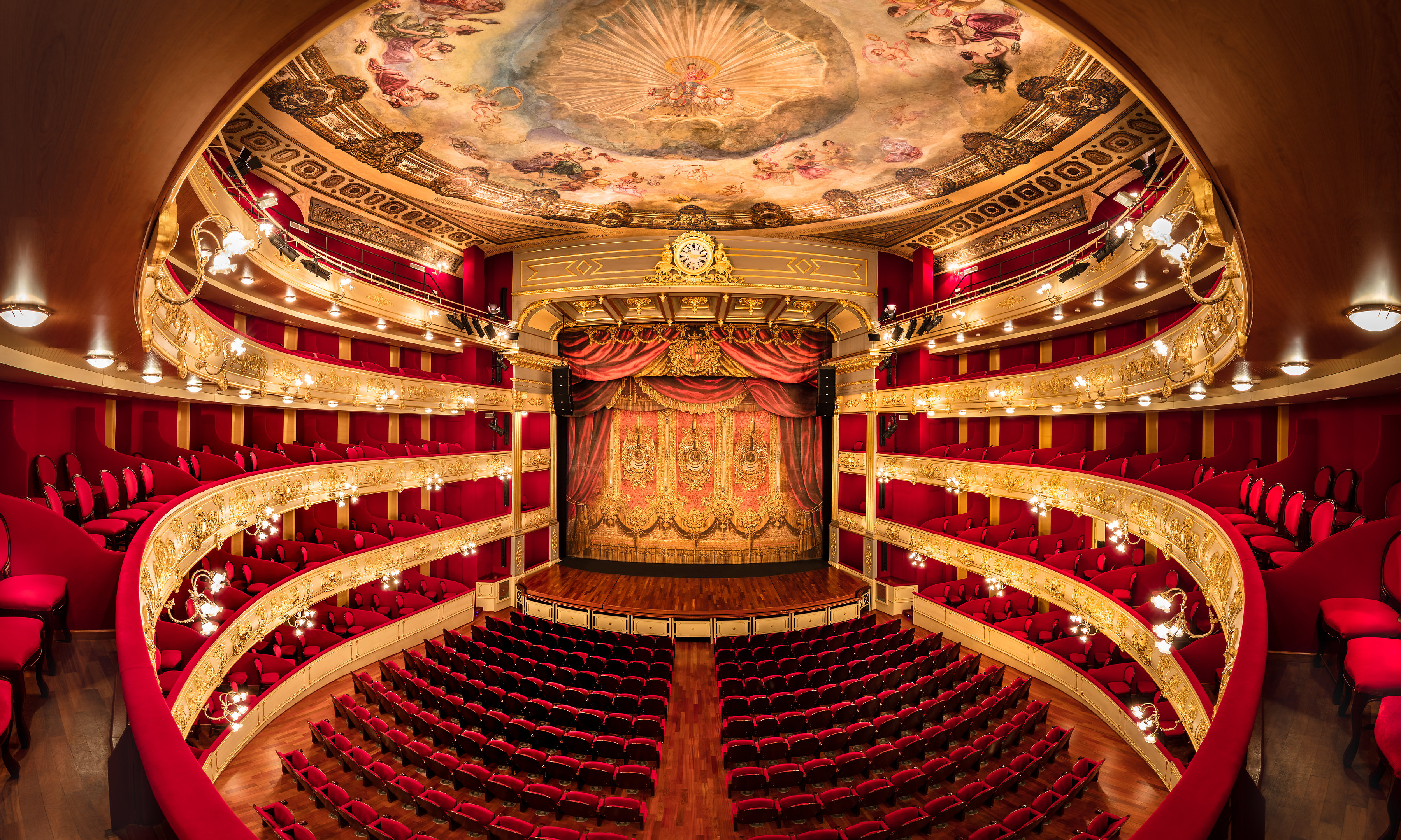 Interior del Teatro Principal de Palma.