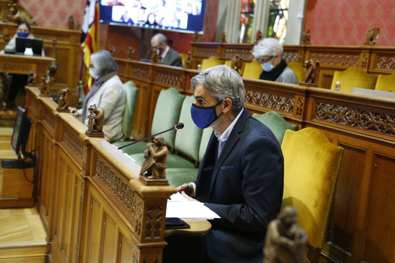 El conseller d'Hisenda, Josep Lluís Colom