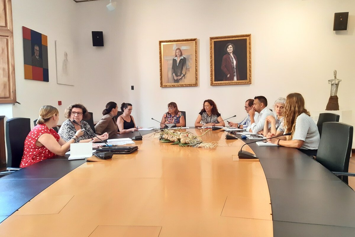 Reunió del nou Patronat de la Fundació Teatre Principal de Palma.