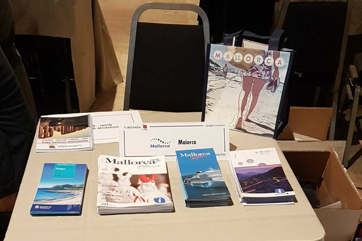 Informació de Mallorca al Roadshow Destinazione Spagna 2019
