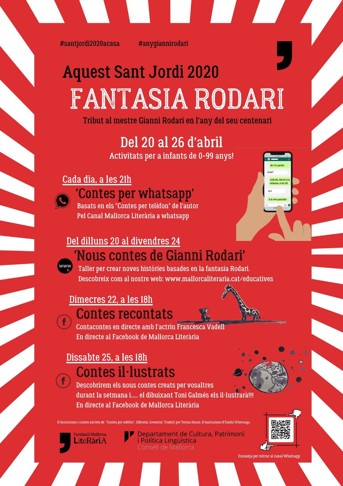 Imatge promocional contes per whatsapp