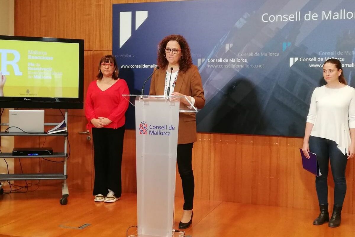 Roda de premsa de presentació de Mallorca Reacciona.