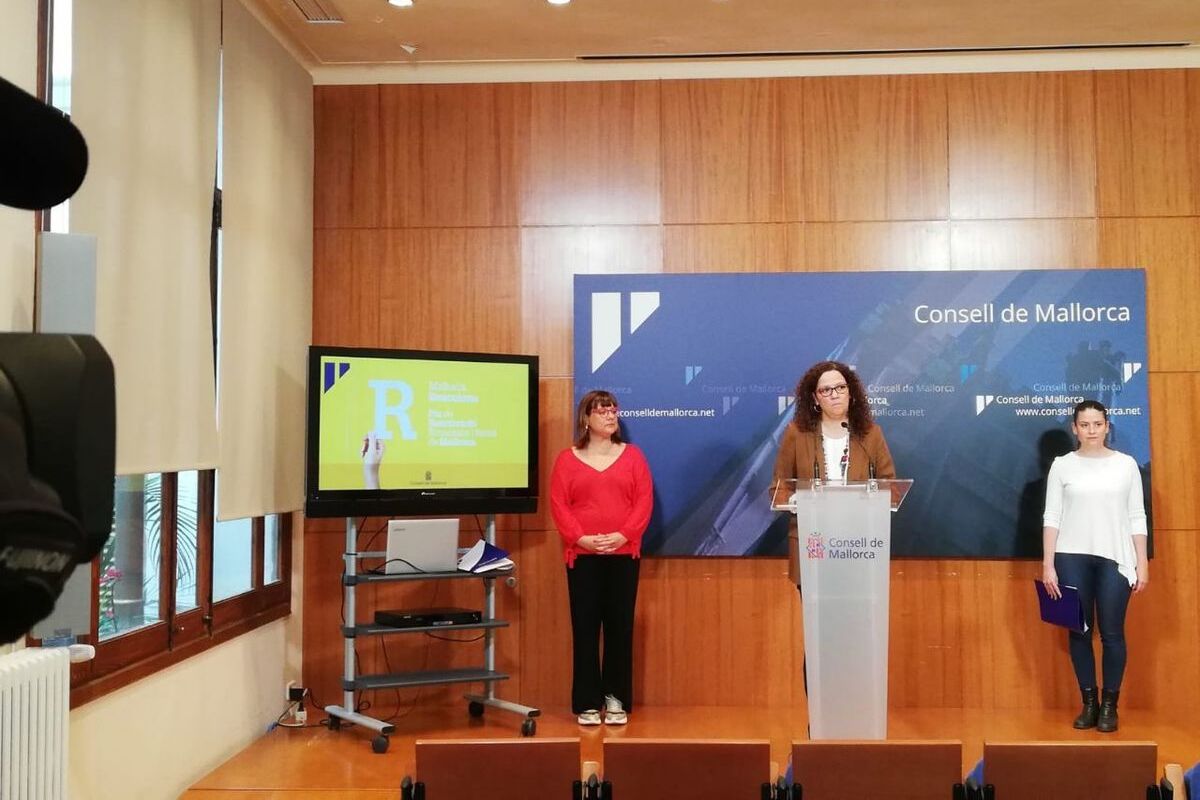 Roda de premsa de presentació de Mallorca Reacciona.