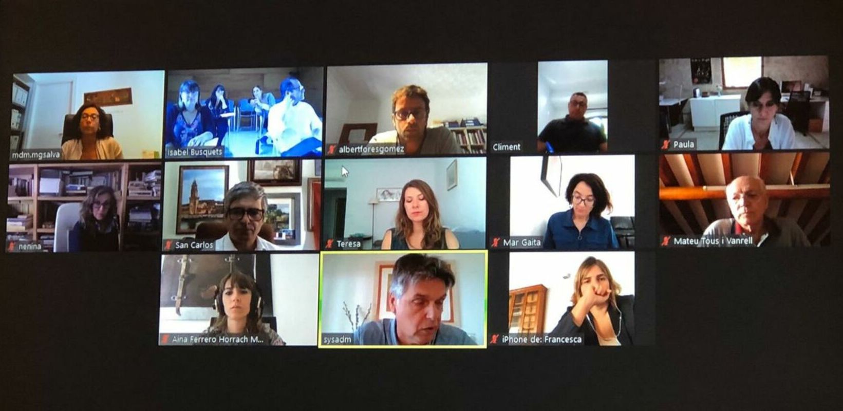 Reunió de la Comissió Tècnica Insular de Museus.
