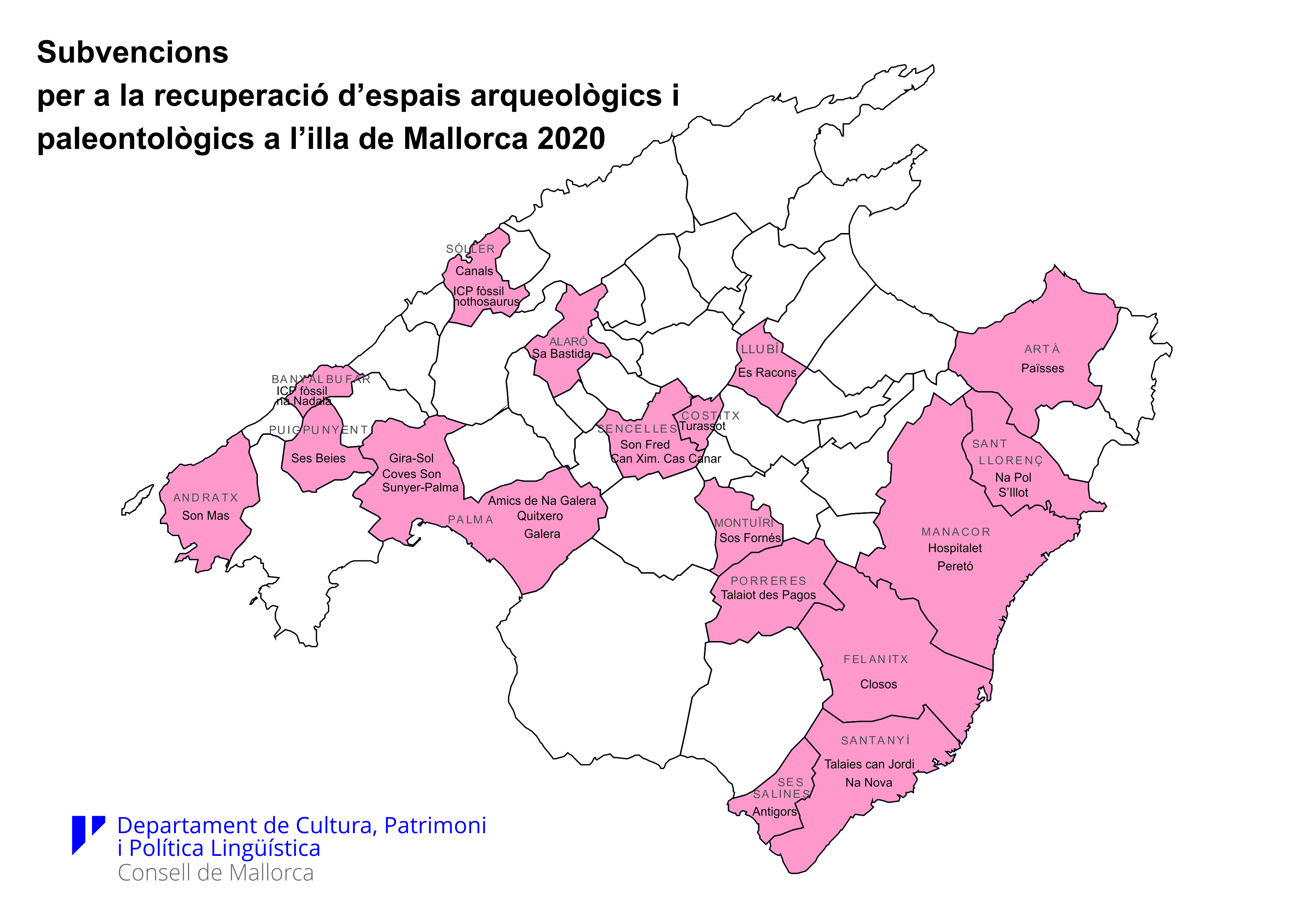 Mapa de subvencions.