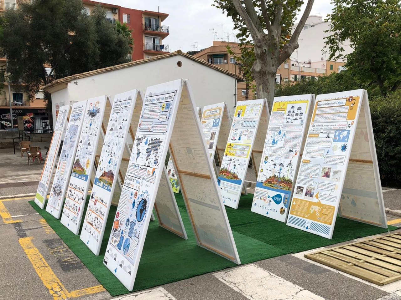 El Departament de Mobilitat i Infraestructures celebra el Park(ing) Day.
