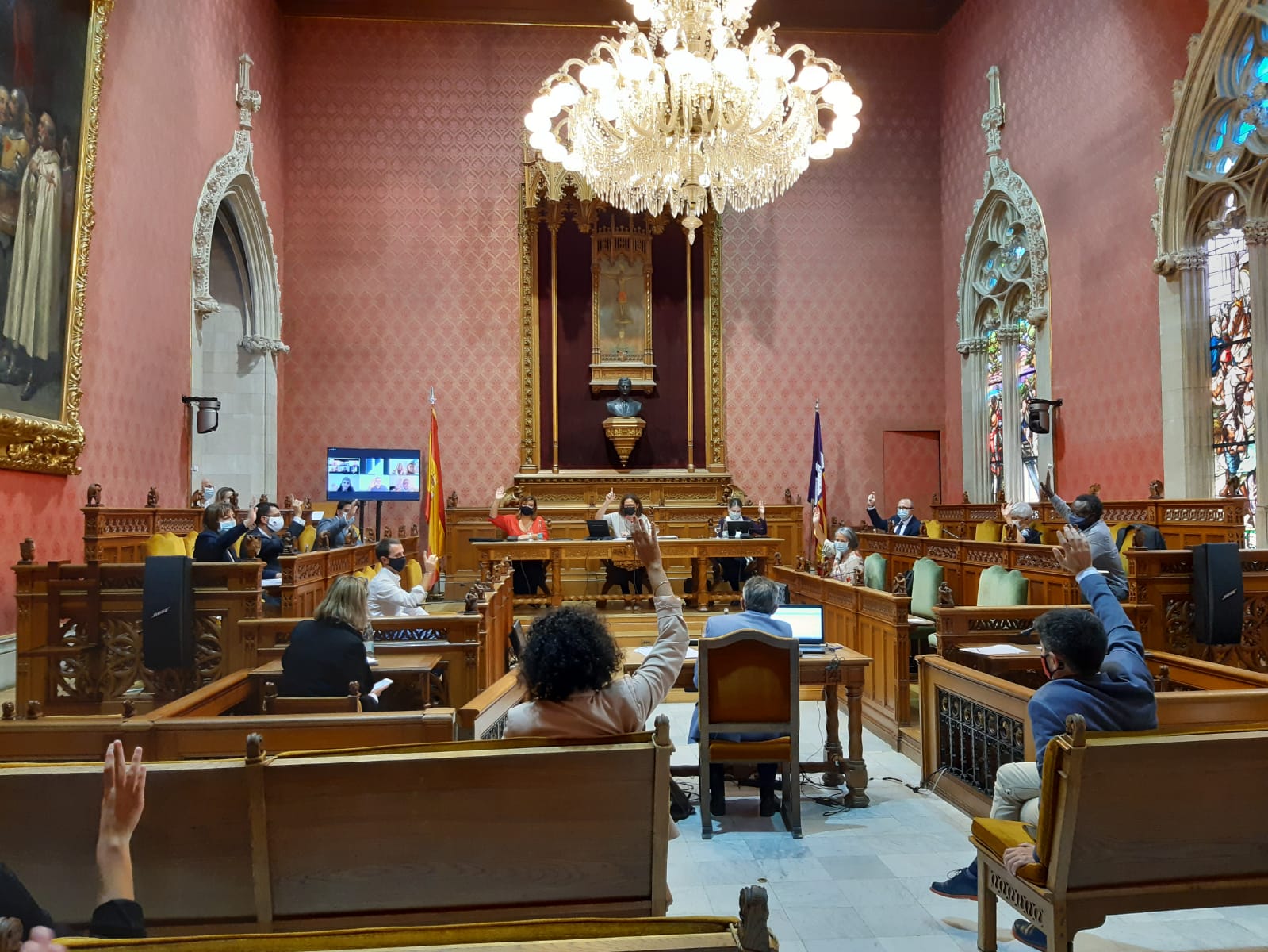 Votació del Ple del Consell.