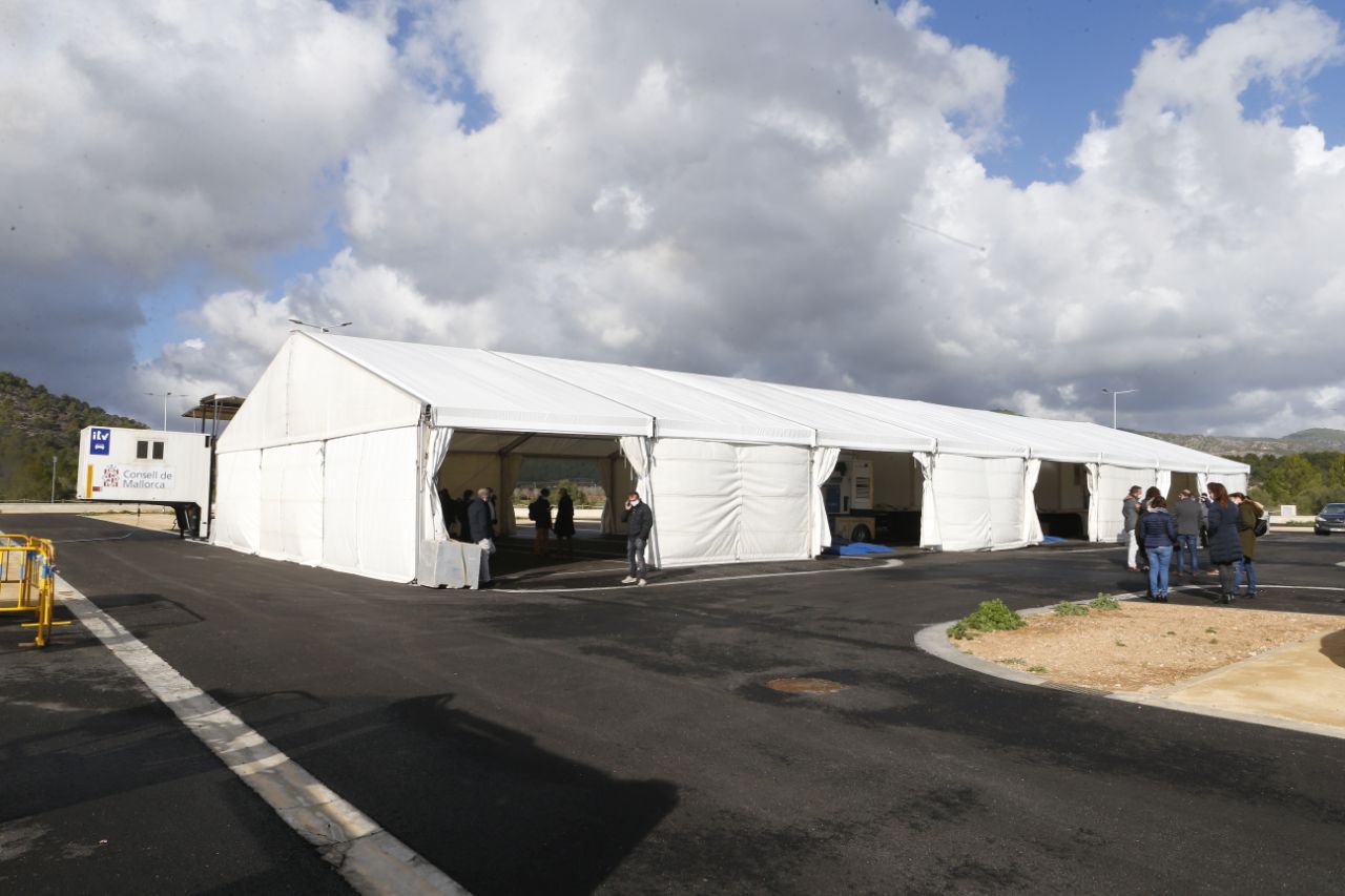 Inauguración de la estación de ITV móvil en Calvià.