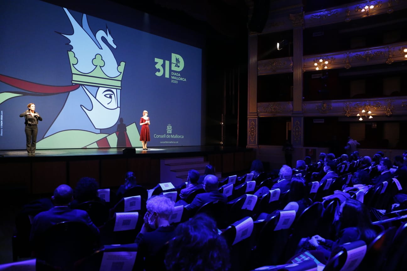 Lliurament dels Premis, Honors i Distincions del Consell de Mallorca 2020.