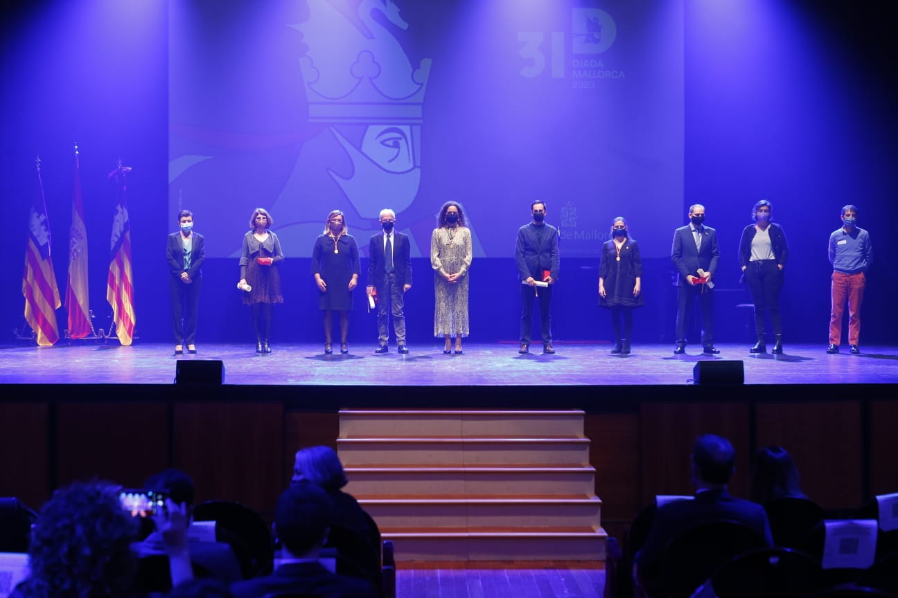 Lliurament dels Premis, Honors i Distincions del Consell de Mallorca 2020.