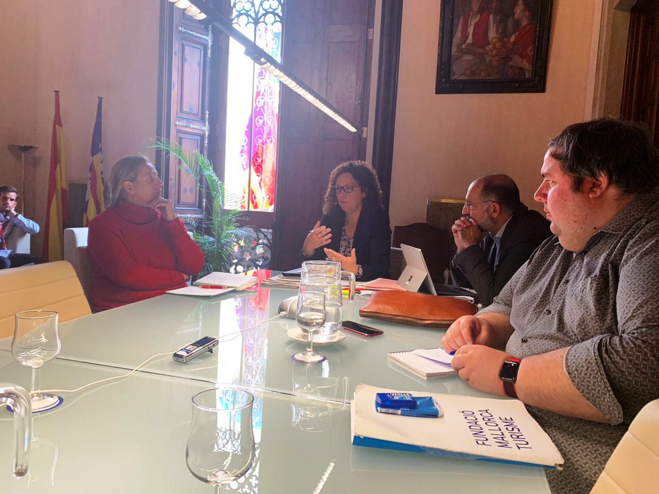 La presidenta del Consell, Catalina Cladera, ha presidit el Consell Assessor de la Fundació Mallorca Turisme (FMT).