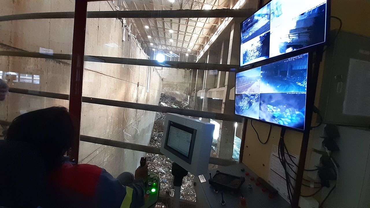 Interior de la planta de TIRME.