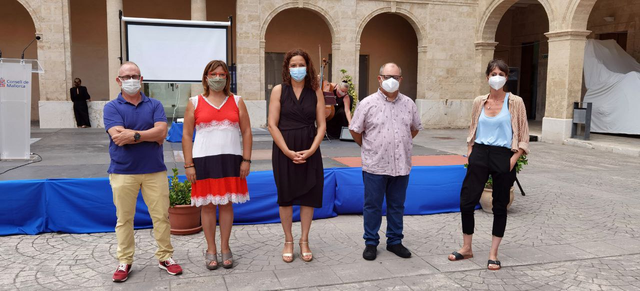 Miquel Esteve, Bel Busquets, Catalina Cladera, Antoni Mas i Mireia Calafell