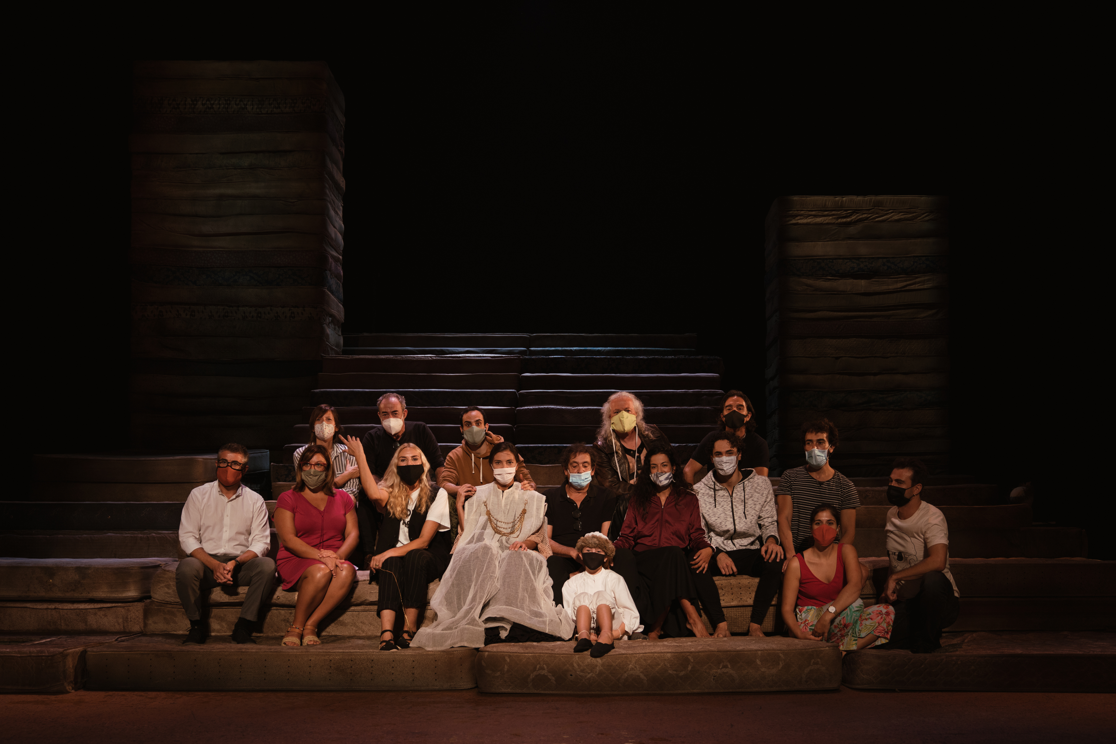 Roda de premsa de presentació de Clitemnestra, la casa dels noms al Teatre Principal