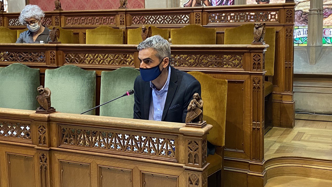 El conseller d'Hisenda i Funció Pública, Josep Lluis Colom.