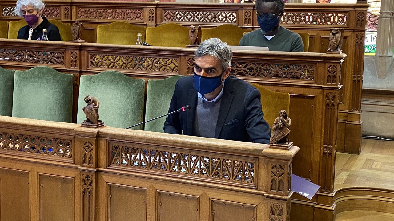 El conseller d'Hisenda i Funció Pública, Josep Lluís Colom.