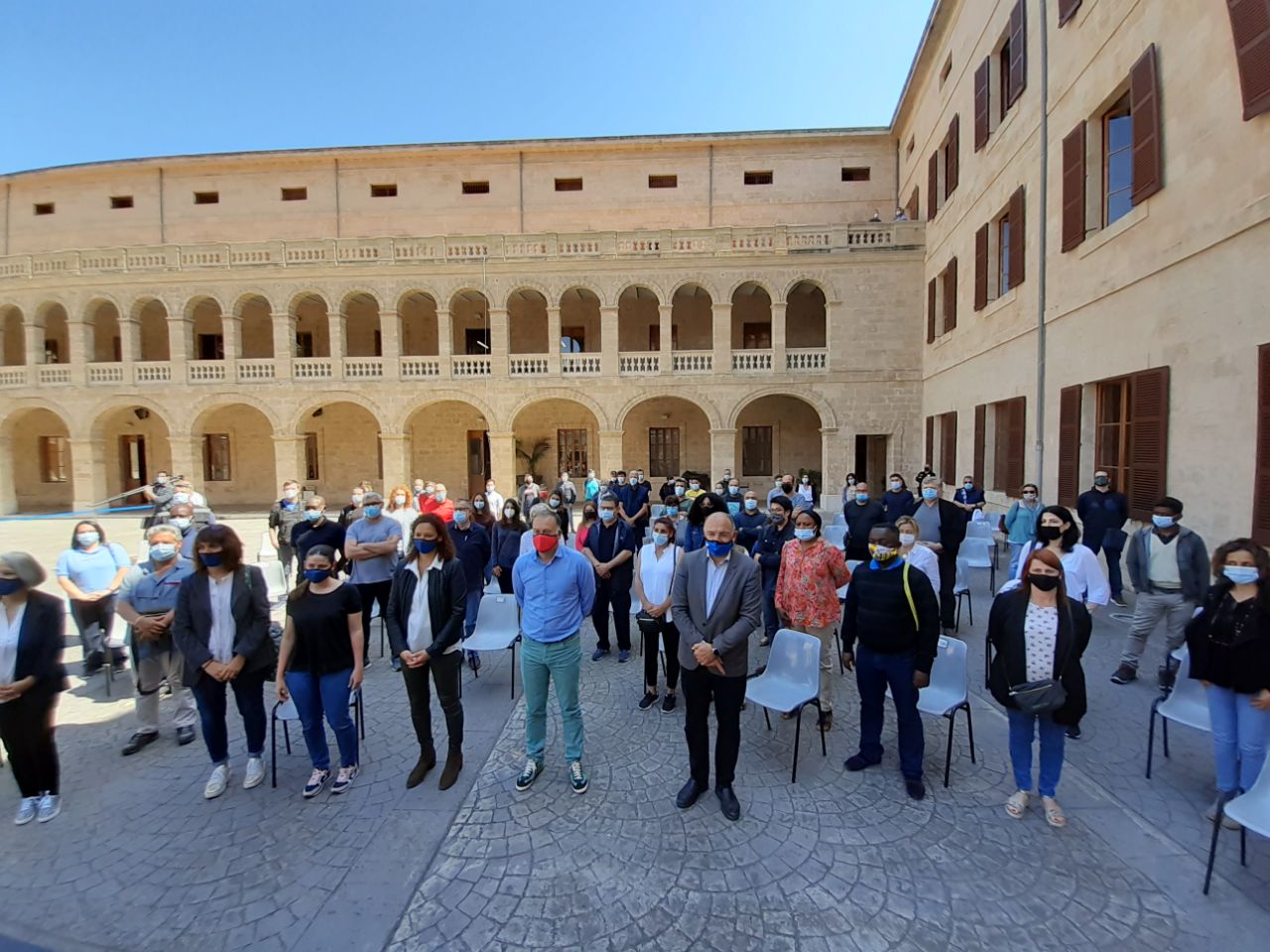 Acte d'incorporació dels treballadors del programa SOIB Reactiva 2020.