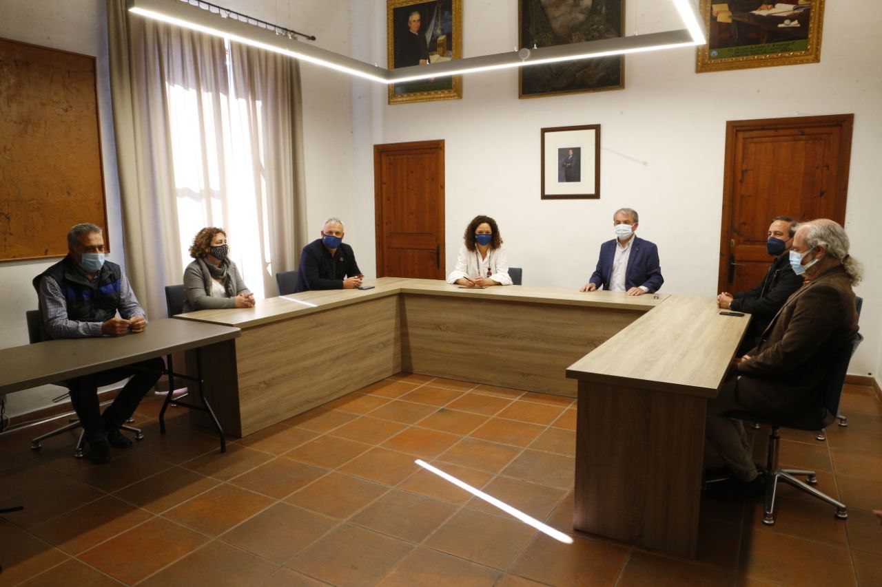 Visita a Caimari.