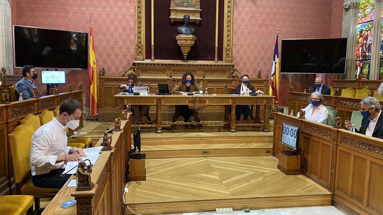 Ple del Consell de Mallorca.