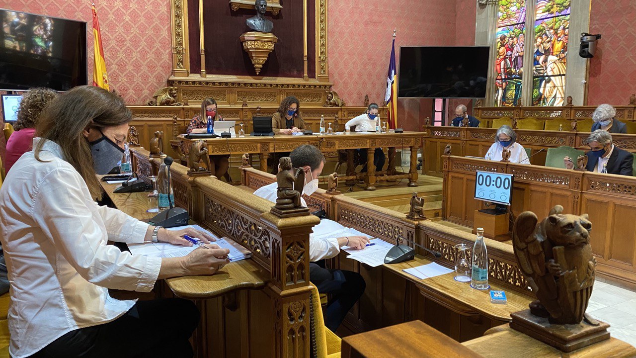 Ple del Consell de Mallorca.
