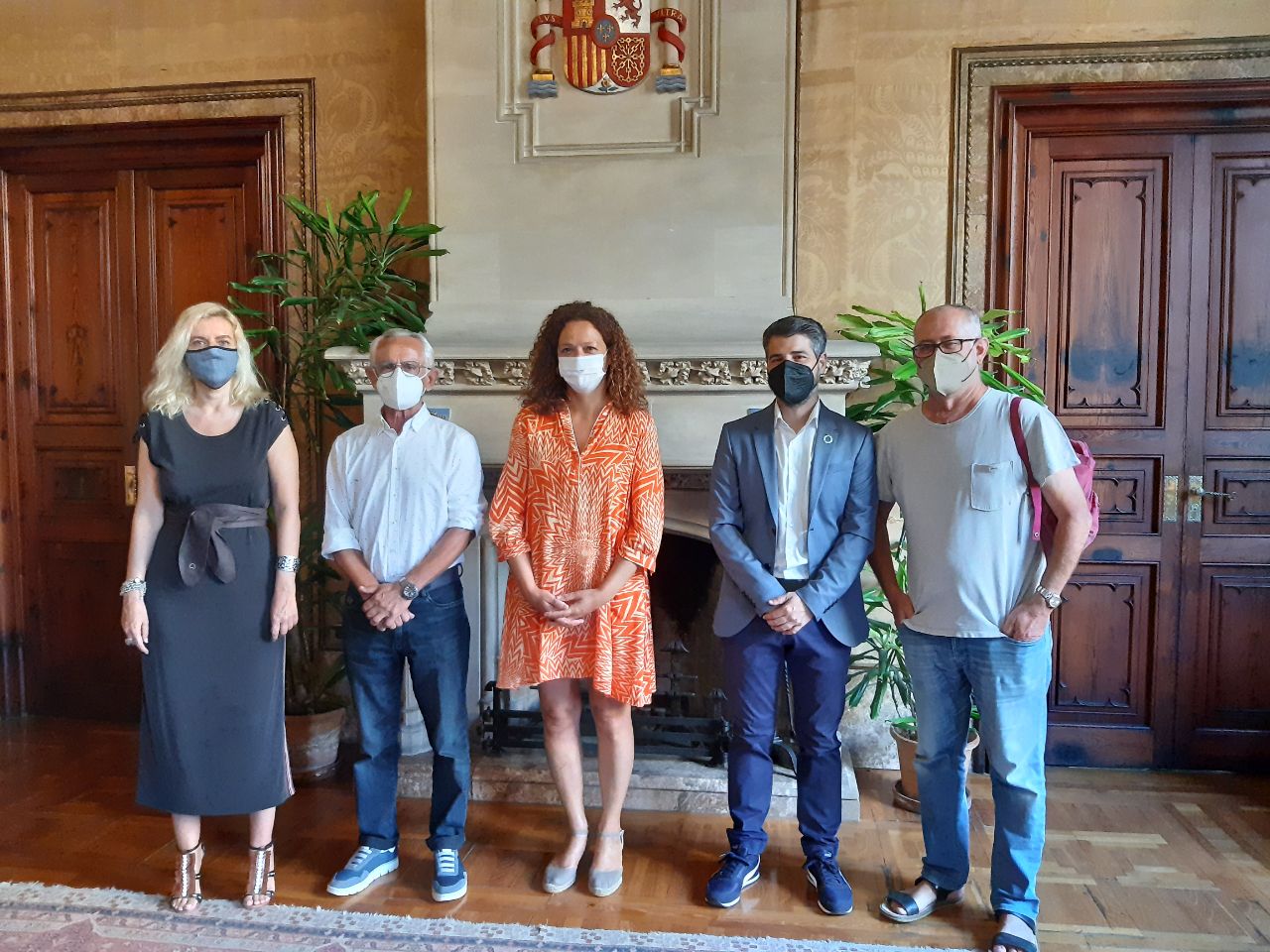 Reunión de la presidenta Cladera con Foqua.