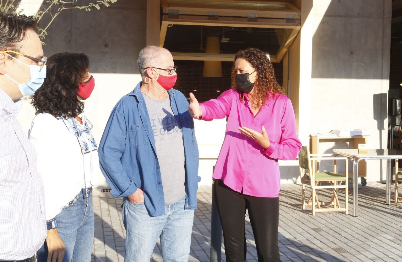 La presidenta Cladera ha visitat les noves instal•lacions d'Esment a Inca.
